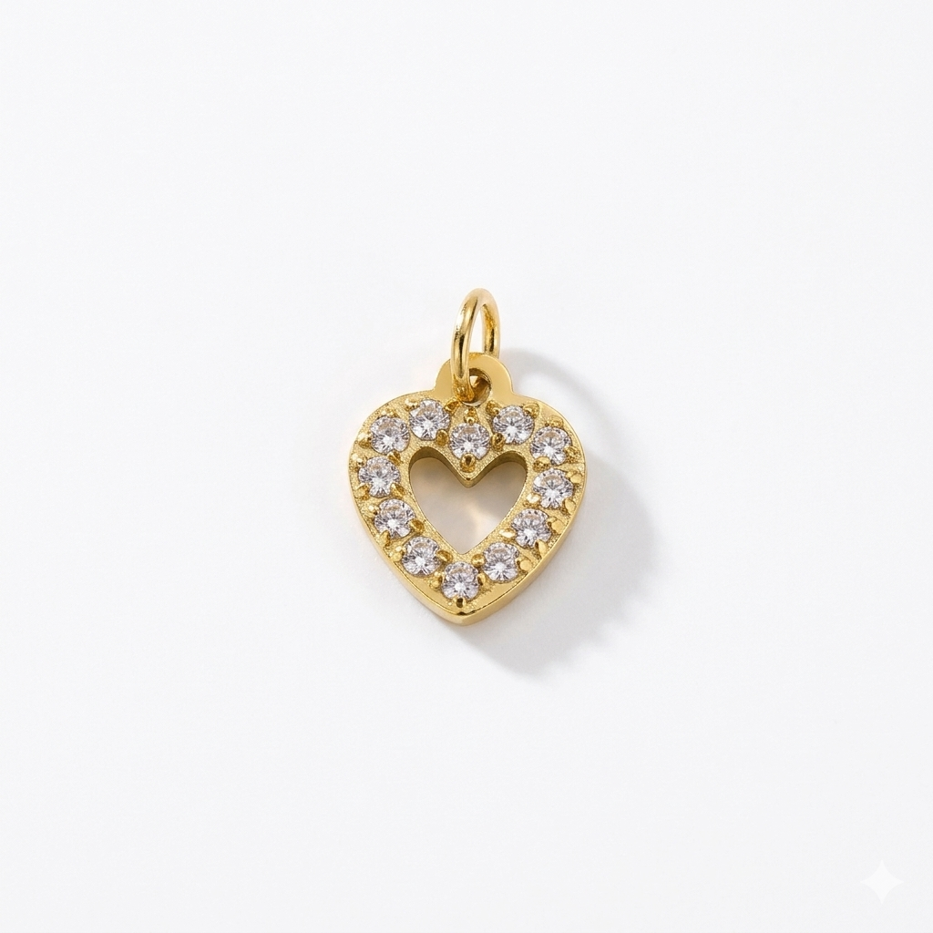 Shine Heart Charm
