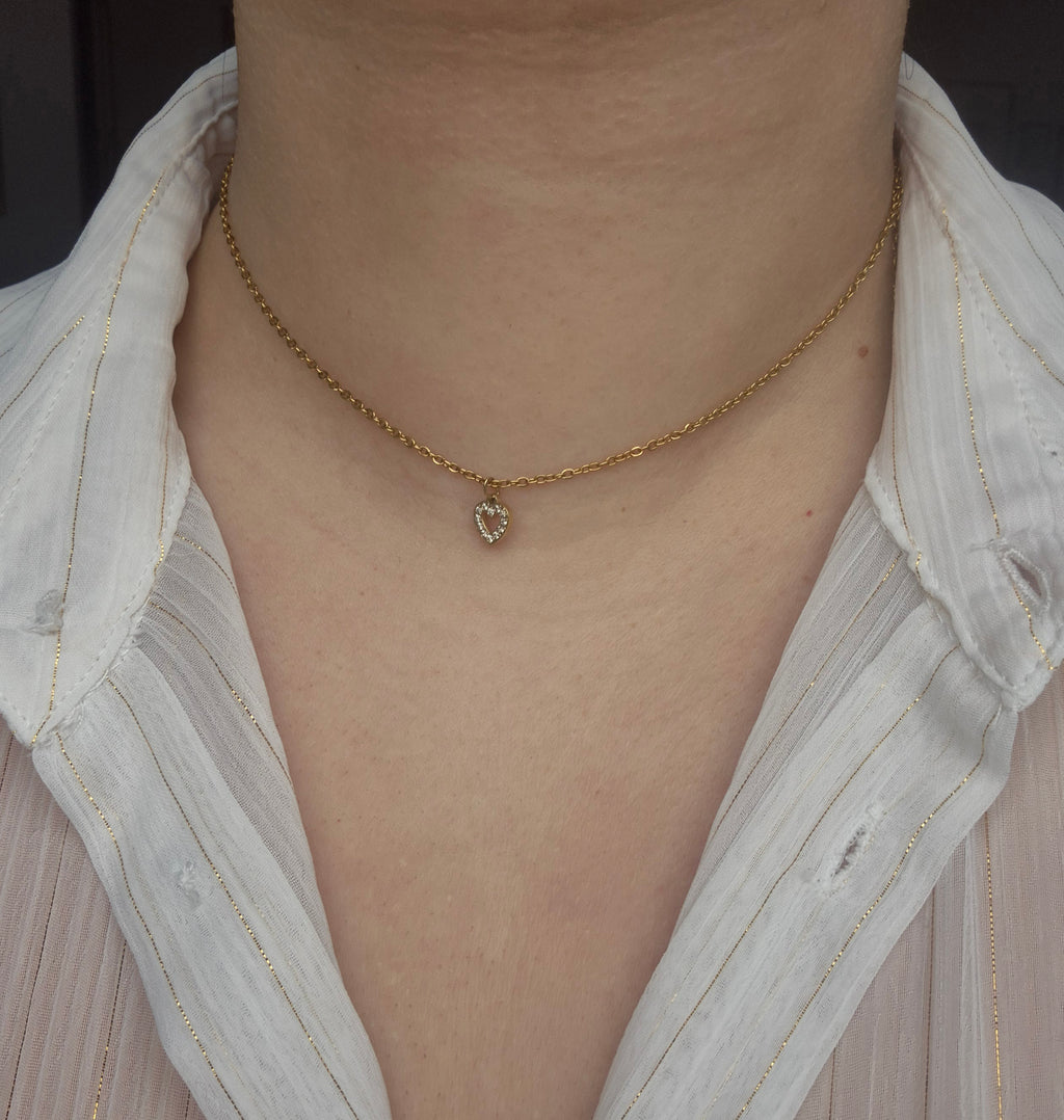 Shine Heart Charm