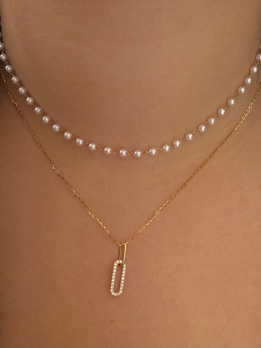 Eternal Halskette - 925 Sterling Silver (Gold)