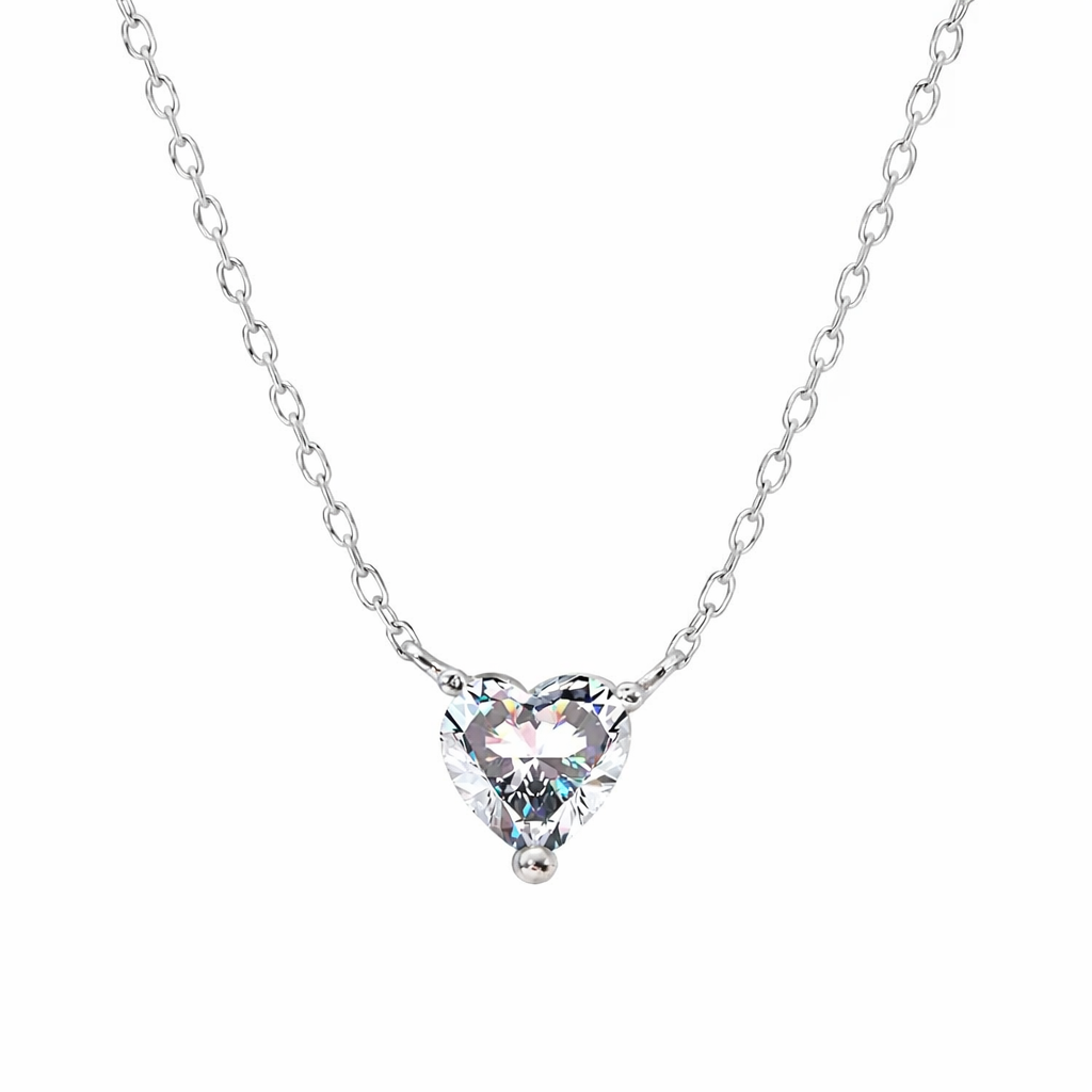 Nora Heart Halskette - 925 Sterling Silver