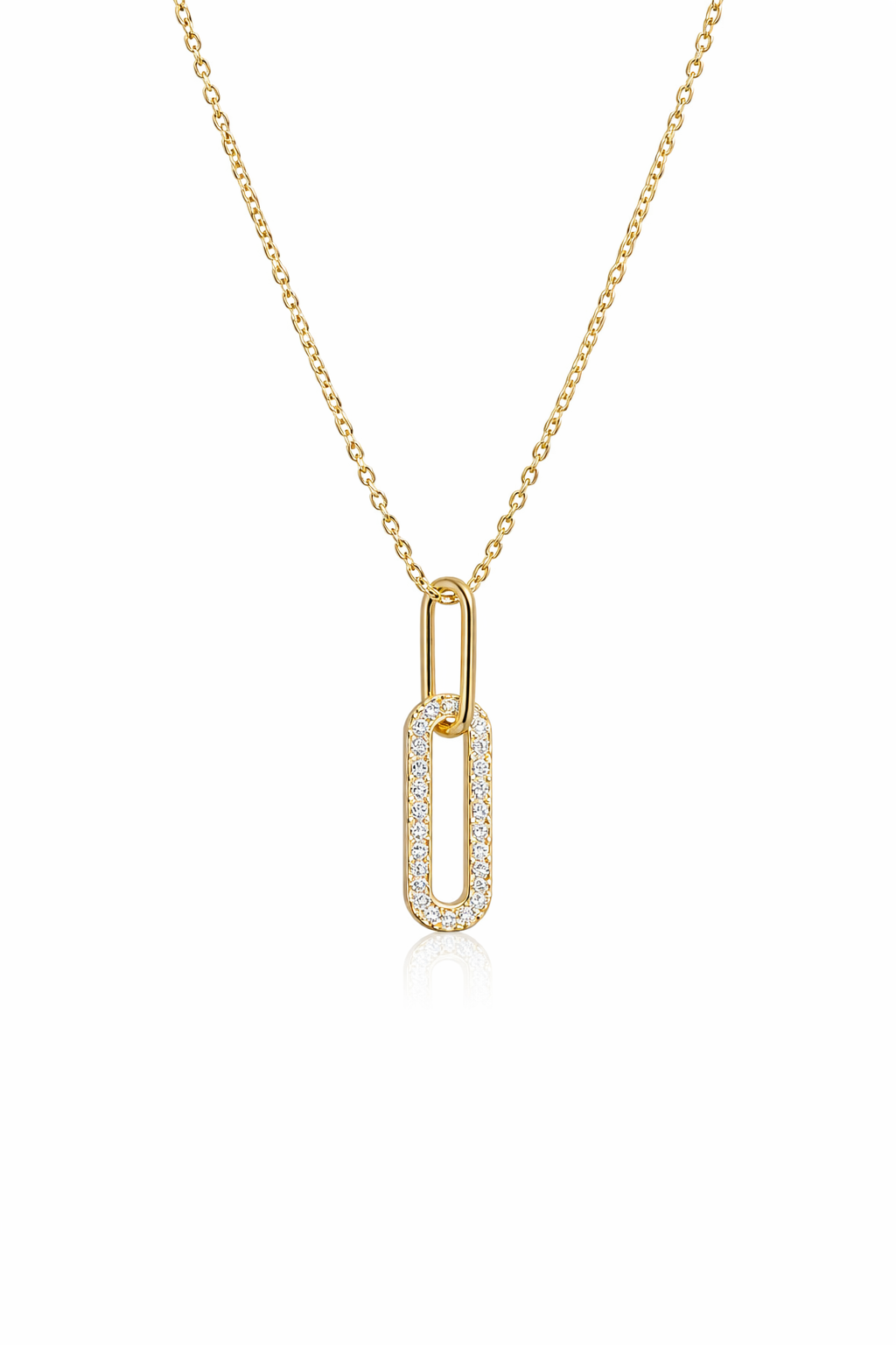 Eternal Halskette - 925 Sterling Silver (Gold)