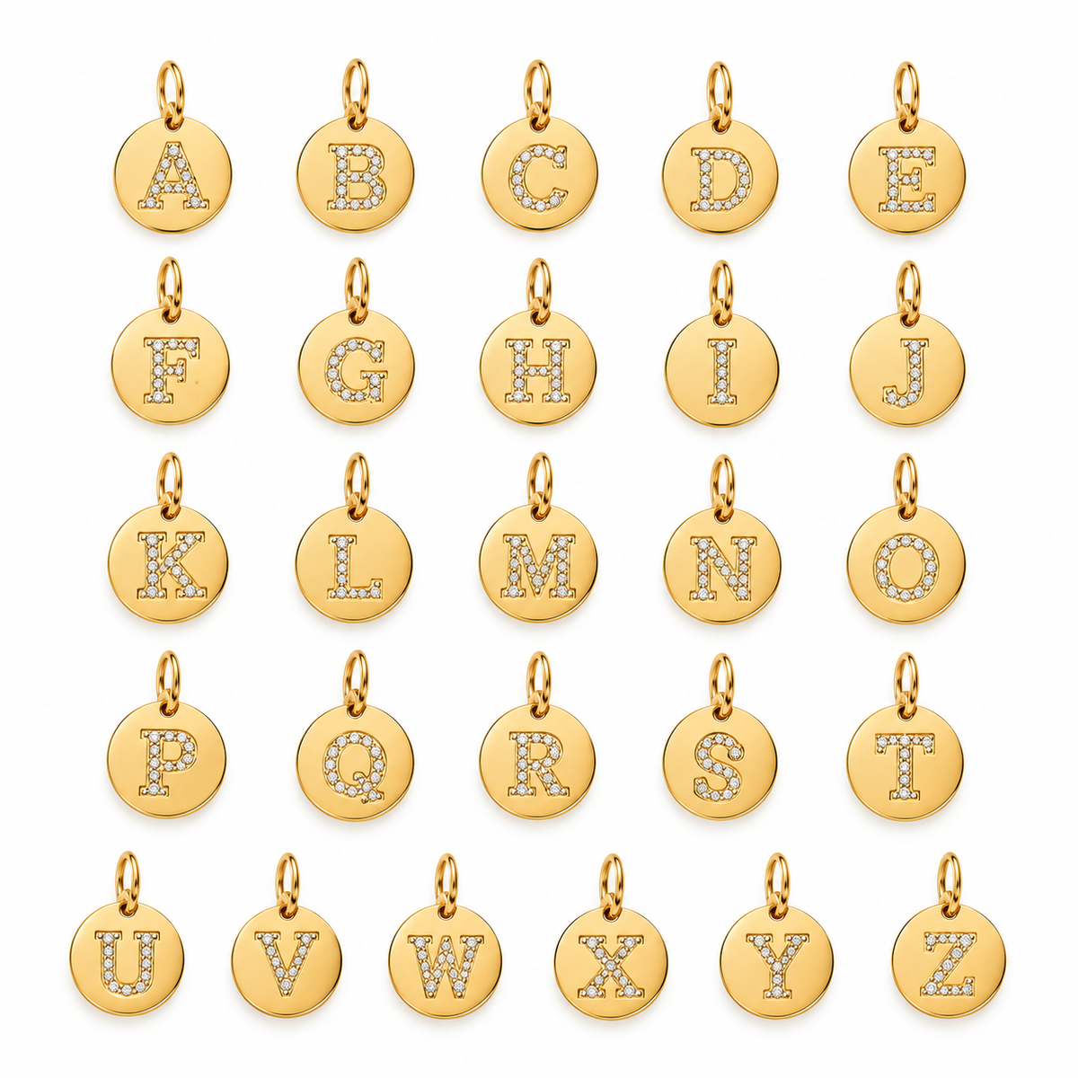 Initiale – Gold Charm