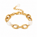 Pearl Link Armband