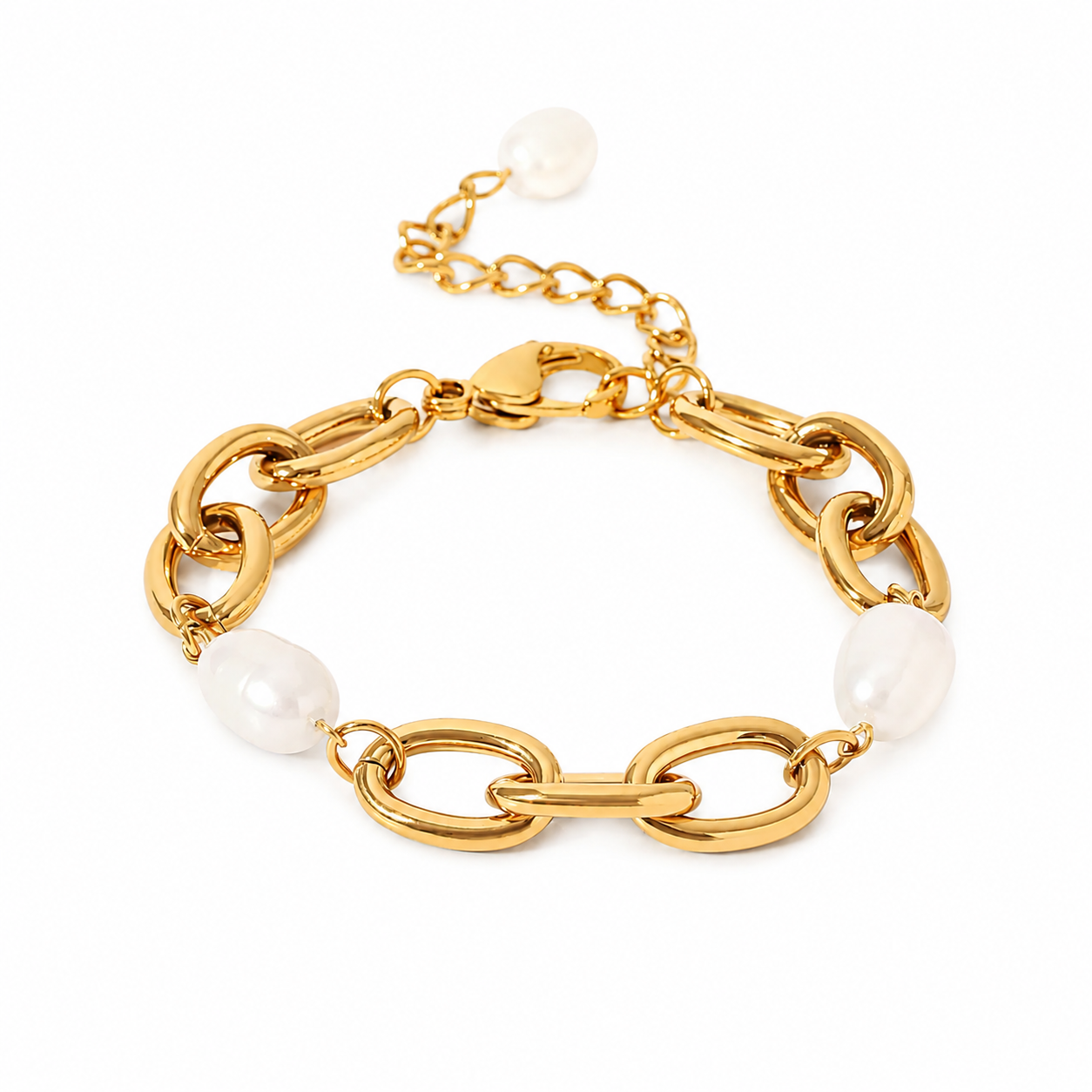 Pearl Link Armband