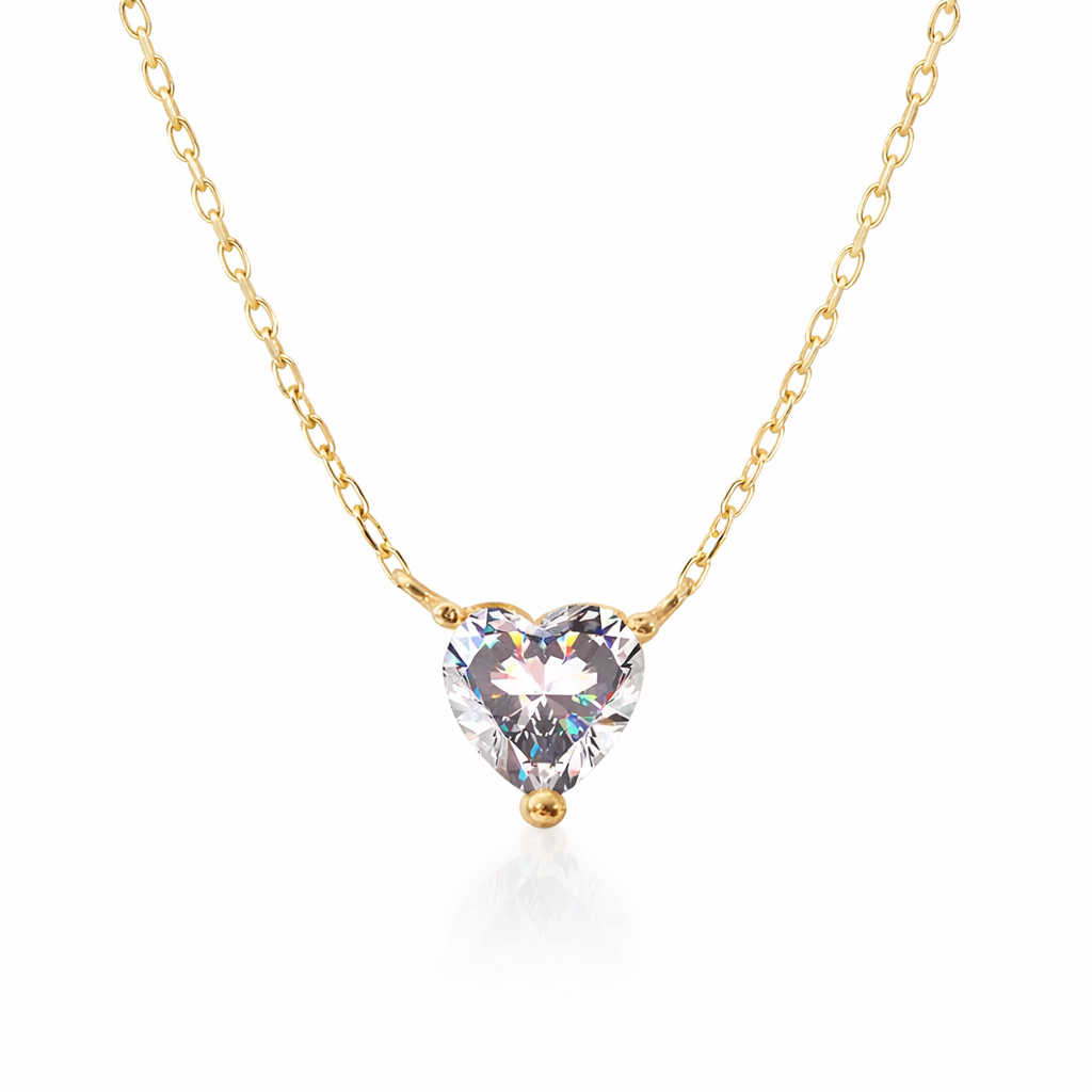 Nora Heart Halskette - 925 Sterling Silver